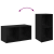 Set comodă TV cu raft 4 pcs Stejar negru 72 x 35 x 36.5 cm GartenMobel Dekor