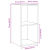Set comodă TV cu raft 4 pcs Stejar artisanal 72 x 35 x 36.5 cm GartenMobel Dekor