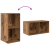 Dulap pentru TV pe Perete 4 pcs Lemn vechi 37 x 37 x 72 cm GartenMobel Dekor
