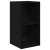 Dulap pentru TV pe Perete 4 pcs Stejar negru 37 x 37 x 72 cm GartenMobel Dekor