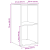 Set comodă TV 2 pcs Lemn vechi 72 x 35 x 36.5 cm Lemn compozit GartenMobel Dekor