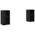 Set comodă TV cu raft 2 pcs Stejar negru 72 x 35 x 36.5 cm GartenMobel Dekor