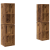 Dulap pentru TV pe Perete 4 pcs Lemn vechi 37 x 37 x 72 cm GartenMobel Dekor