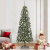 Brad de Crăciun with Decorative String Lights Verde 210 cm PVC GartenMobel Dekor