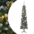 Brad de Crăciun with Decorative String Lights Verde 180 cm PVC GartenMobel Dekor