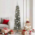 Brad de Crăciun with Decorative String Lights Verde 180 cm PVC GartenMobel Dekor
