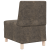 Fotoliu 2 pcs Gri închis 55 cm Piele ecologică de suede GartenMobel Dekor