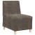 Fotoliu 2 pcs Gri închis 55 cm Piele ecologică de suede GartenMobel Dekor
