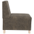 Fotoliu 3 pcs Gri închis 55 cm Piele ecologică de suede GartenMobel Dekor