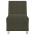 Fotoliu cu pernă 3 pcs Verde 55 cm Piele ecologică de suede GartenMobel Dekor
