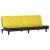 Canapea extensibilă, galben deschis, material textil GartenMobel Dekor