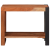 Bibliotecă Maro, Negru 50 x 30 x 40 cm Lemn Solid de Acacia GartenMobel Dekor
