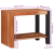 Bibliotecă Maro, Negru 50 x 30 x 40 cm Lemn Solid de Acacia GartenMobel Dekor