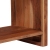 Bibliotecă Maro, Negru 80 x 30 x 110 cm Lemn Solid de Acacia GartenMobel Dekor