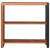 Bibliotecă Maro, Negru 80 x 30 x 110 cm Lemn Solid de Acacia GartenMobel Dekor