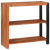 Bibliotecă Maro, Negru 80 x 30 x 110 cm Lemn Solid de Acacia GartenMobel Dekor