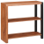 Bibliotecă Maro, Negru 80 x 30 x 110 cm Lemn Solid de Acacia GartenMobel Dekor