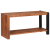Bibliotecă Maro, Negru 80 x 30 x 110 cm Lemn Solid de Acacia GartenMobel Dekor