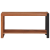 Bibliotecă Maro, Negru 80 x 30 x 110 cm Lemn Solid de Acacia GartenMobel Dekor