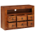 Buffets și sideboards Maro 80 x 30 x 55 cm Lemn masiv de acacia GartenMobel Dekor