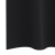 Perdele cu perdele 2 pcs Negru 225 x 140 cm Poliester GartenMobel Dekor