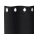 Perdele cu perdele 2 pcs Negru 260 x 140 cm Poliester GartenMobel Dekor