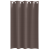 Perdele cu perdele 2 pcs Maro închis 175 x 140 cm Poliester GartenMobel Dekor