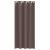 Perdele cu perdele 2 pcs Maro închis 225 x 140 cm Poliester GartenMobel Dekor