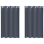 Perdele cu perdele 2 pcs Antracit 175 x 140 cm Poliester GartenMobel Dekor