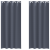Perdele cu perdele 2 pcs Antracit 225 x 140 cm Poliester GartenMobel Dekor