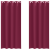 Perdele cu perdele 2 pcs Roșu Vin 260 x 140 cm Poliester GartenMobel Dekor