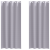 Perdele cu perdele 2 pcs Gri metalic 245 x 140 cm Poliester GartenMobel Dekor