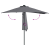 Parasol de Grădină Antracit 294 x 150 x 223 cm țesătură GartenMobel Dekor