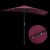 Parasol de Grădină Roșu bordo 294 x 150 x 223 cm țesătură GartenMobel Dekor