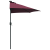 Parasol de Grădină Roșu bordo 294 x 150 x 223 cm țesătură GartenMobel Dekor