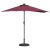 Parasol de Grădină Roșu bordo 294 x 150 x 223 cm țesătură GartenMobel Dekor