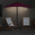 Parasol de Grădină Roșu bordo 294 x 150 x 223 cm țesătură GartenMobel Dekor