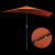 Parasol de Grădină Terracota 294 x 150 x 223 cm țesătură GartenMobel Dekor