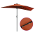 Parasol de Grădină Terracota 294 x 150 x 223 cm țesătură GartenMobel Dekor