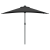 Parasol de Grădină Negru 294 x 150 x 223 cm țesătură GartenMobel Dekor
