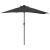 Parasol de Grădină Negru 294 x 150 x 223 cm țesătură GartenMobel Dekor
