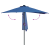 Parasol de Grădină albastru 294 x 150 x 223 cm țesătură GartenMobel Dekor