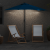 Parasol de Grădină albastru 294 x 150 x 223 cm țesătură GartenMobel Dekor