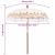 Umbrelă de soare Manual Crem 210-220 cm GartenMobel Dekor