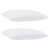 Perne 2 pcs Alb 60 x 80 cm GartenMobel Dekor