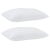 Perne 2 pcs Alb 70 x 90 cm 85gsm 100% poliester GartenMobel Dekor