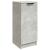 Dulap, gri beton, 30x30x70 cm, lemn compozit GartenMobel Dekor