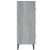 Dulap, gri sonoma, 69,5x34x90 cm, lemn compozit GartenMobel Dekor