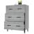 Dulap, gri sonoma, 69,5x34x90 cm, lemn compozit GartenMobel Dekor