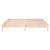 Cadru de pat LED Super King Size, 180x200 cm, lemn masiv GartenMobel Dekor